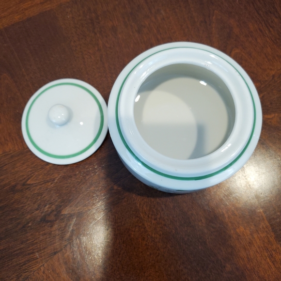 Vintage 1950s Whitfield (White Body) by Syracuse Creamer, Sugar & Butter Set - Picture 11 of 14